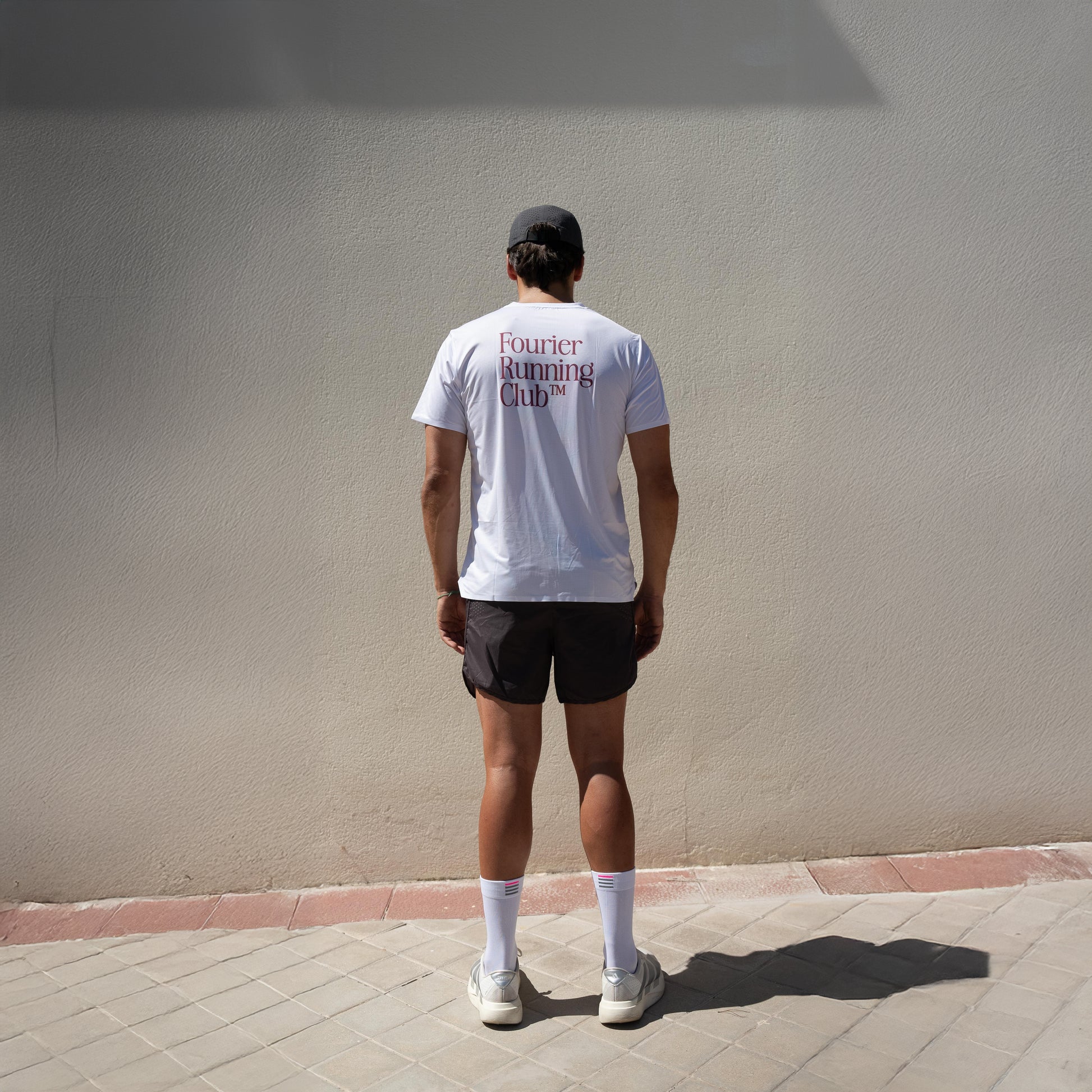 PANTALONCINI DA CORSA NERI DA UOMO