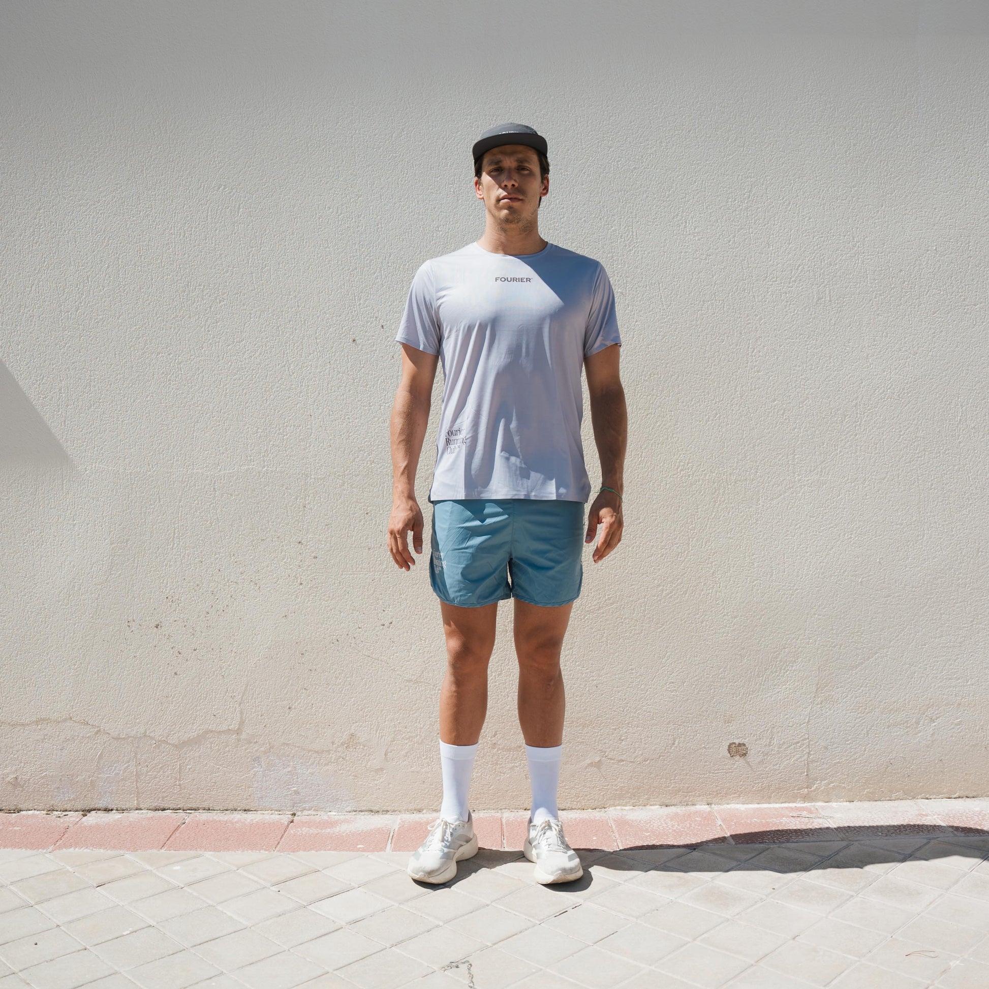 T-SHIRT DA CORSA ULTRA LIGHT UOMO GRIGIA