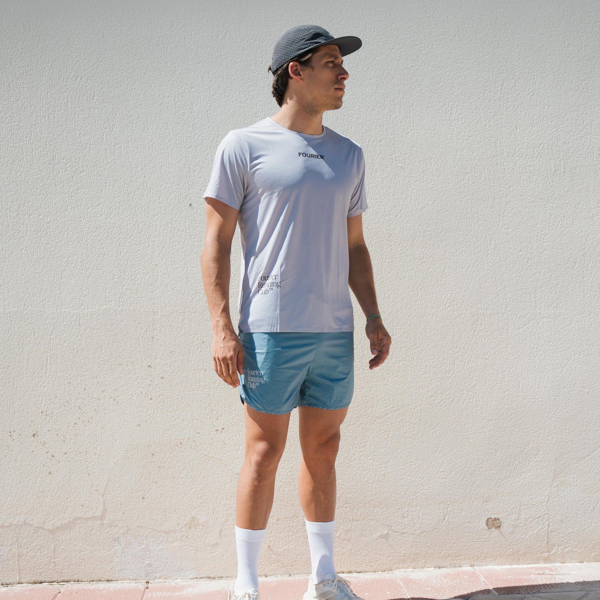 T-SHIRT DA CORSA ULTRA LIGHT UOMO GRIGIA