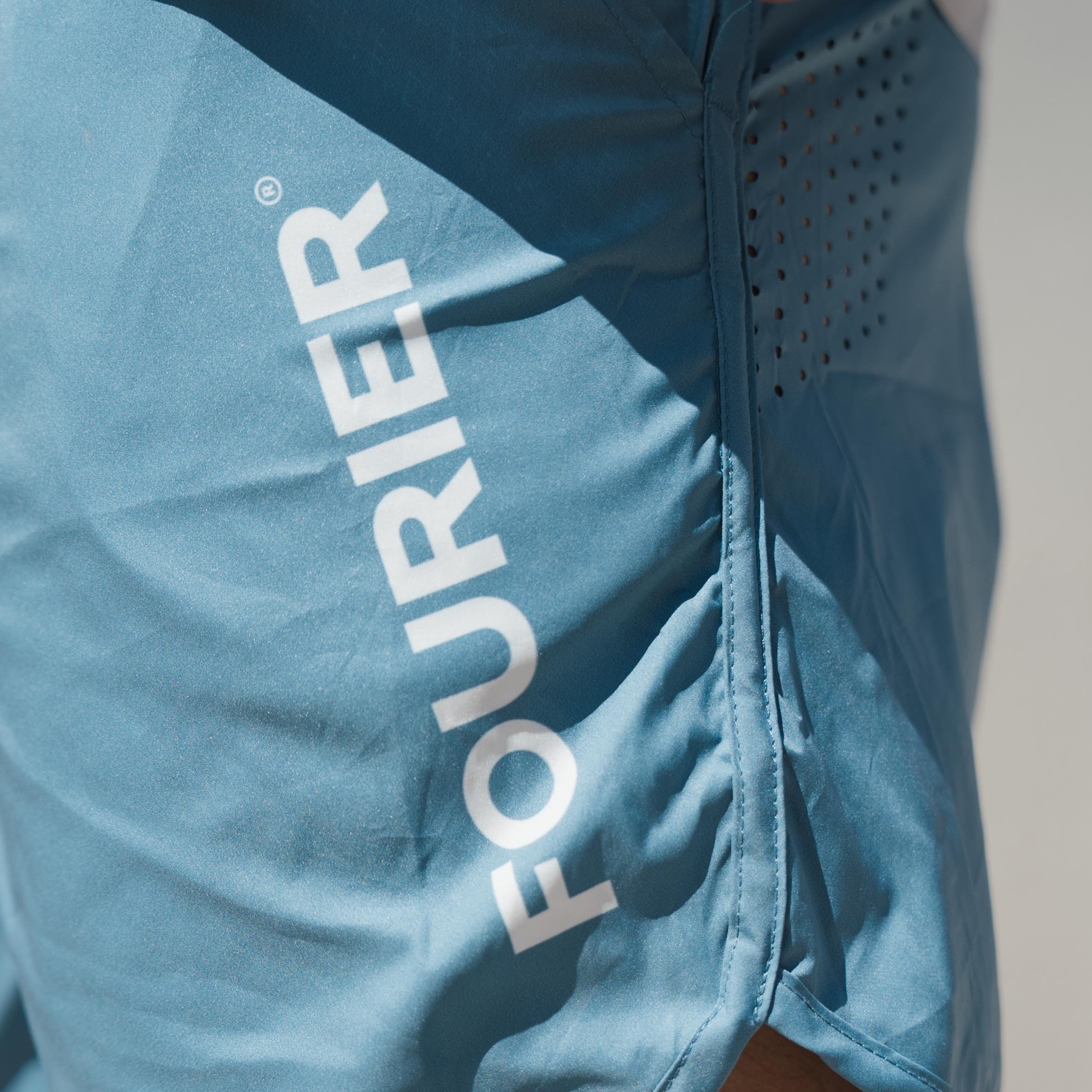 Women's Light Blue Running Shorts