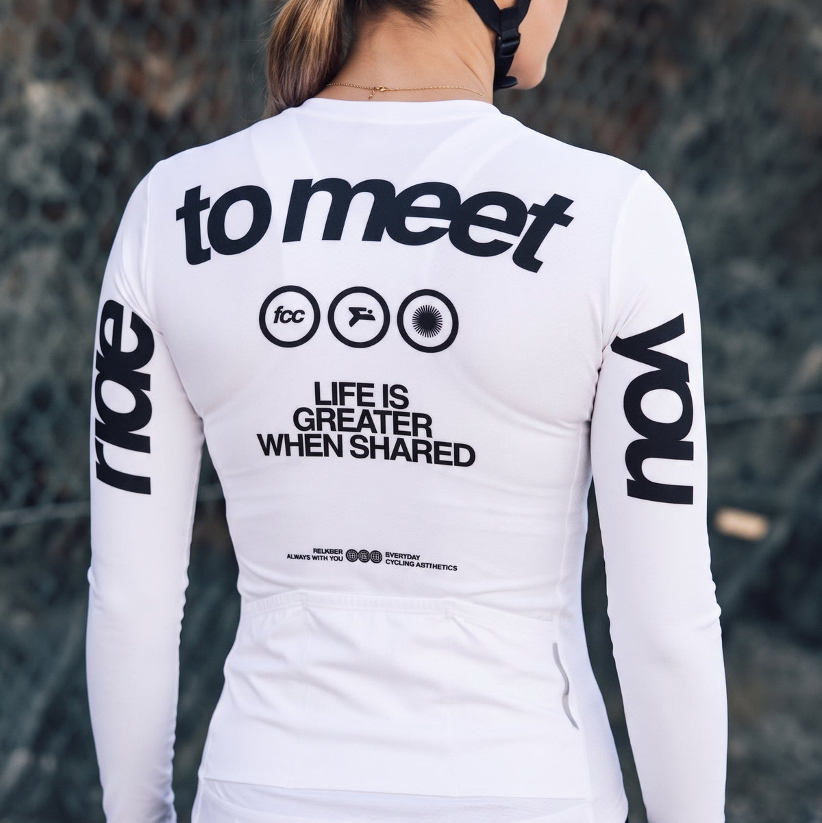 MAILLOT BLANCO LONG WMN