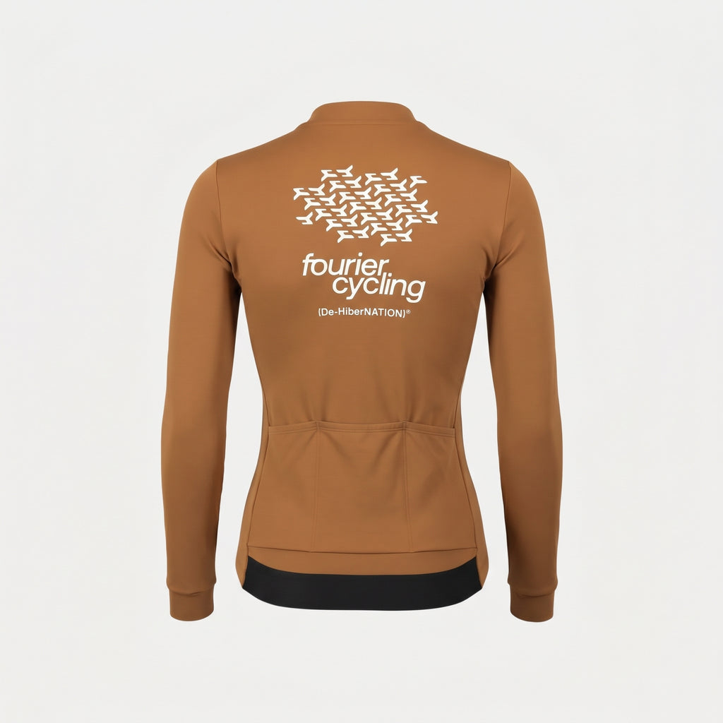Chaqueta Thermal Jacket Ocre de Ciclismo Mujer – vista 5 – FOURIER