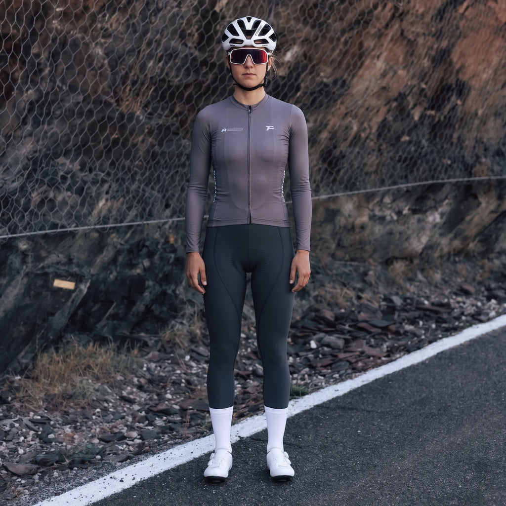MAILLOT GRIS LONG WMN