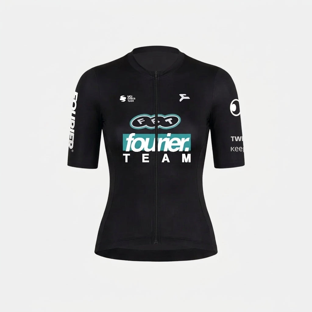 Maillot Corto FRT 26 Negro de Ciclismo Mujer – FOURIER