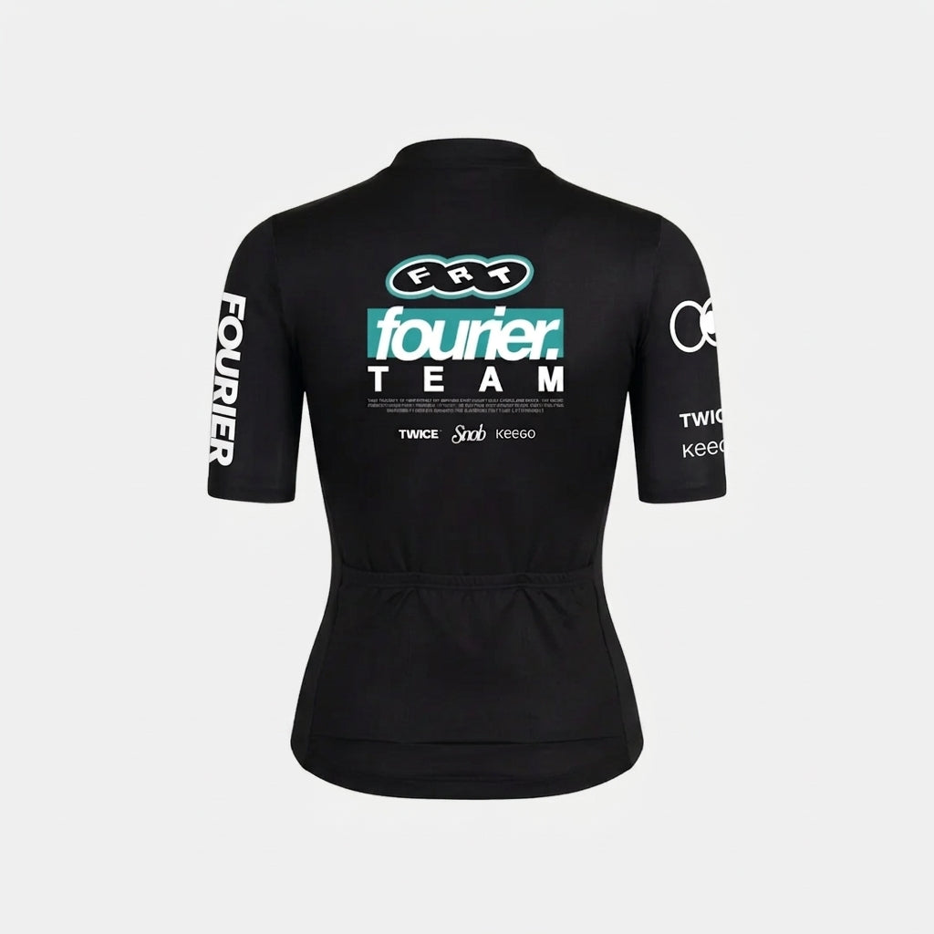 Maillot Corto FRT 26 Negro de Ciclismo Mujer – vista 4 – FOURIER