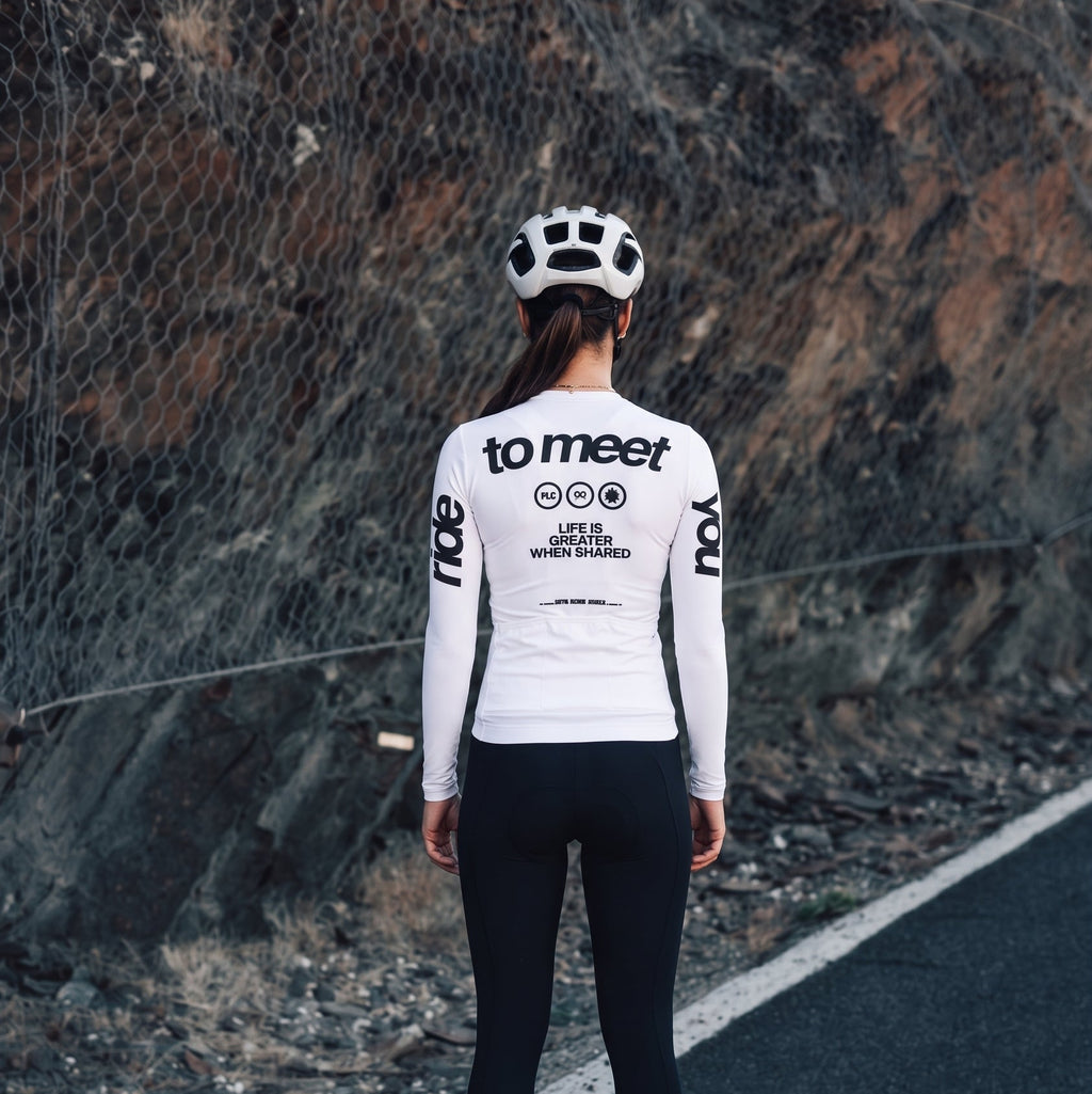 MAILLOT BLANCO LONG WMN
