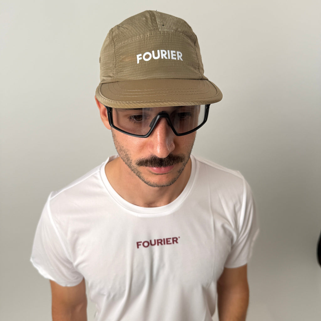 GORRA BEIGE FIVE PANEL