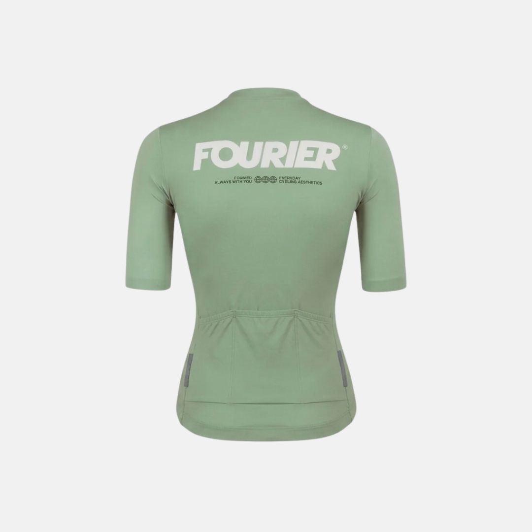 Maillot Corto SS26 Mid Verde Mujer – vista 4 – FOURIER