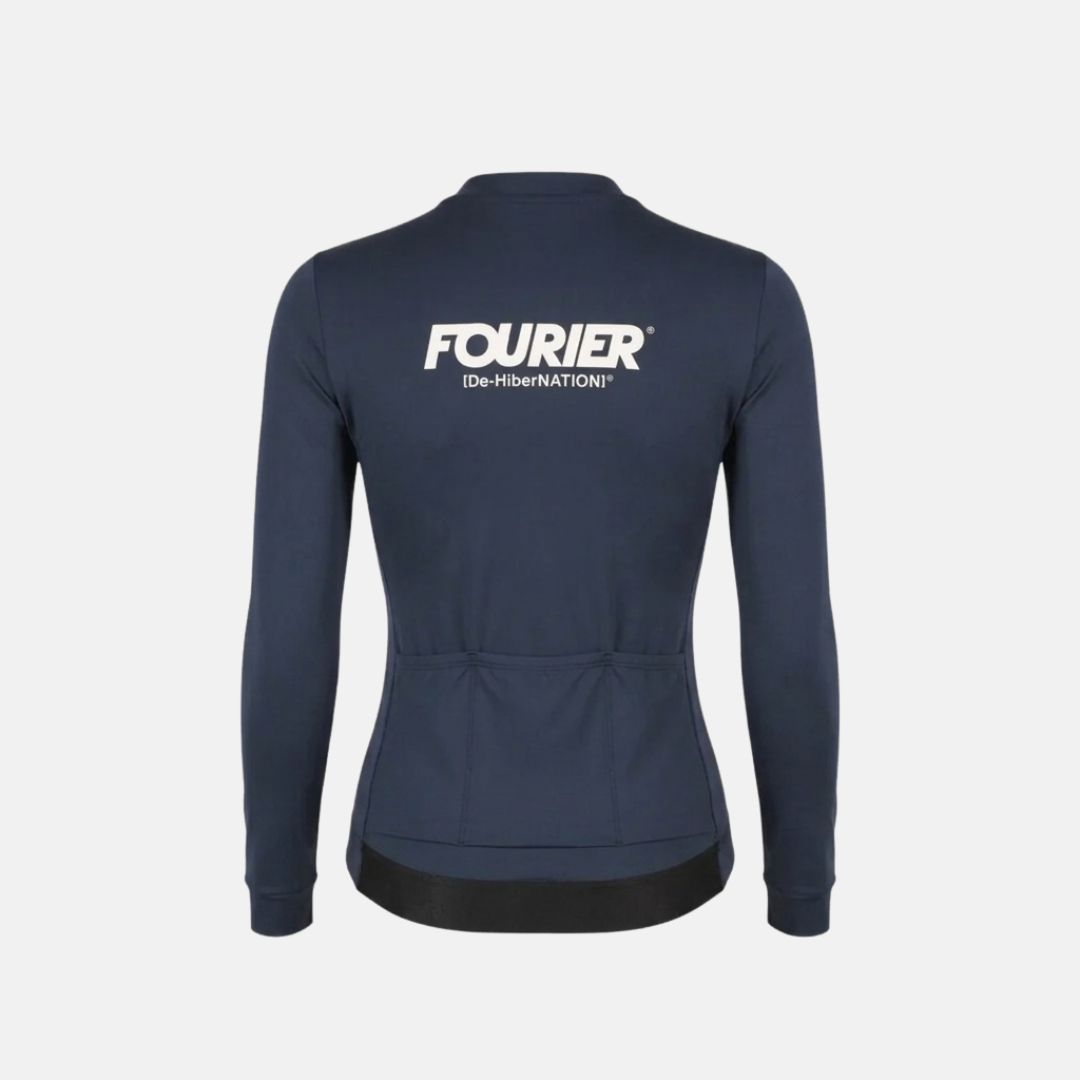 Chaqueta Thermal Jacket Navy de Ciclismo Mujer – vista 4 – FOURIER