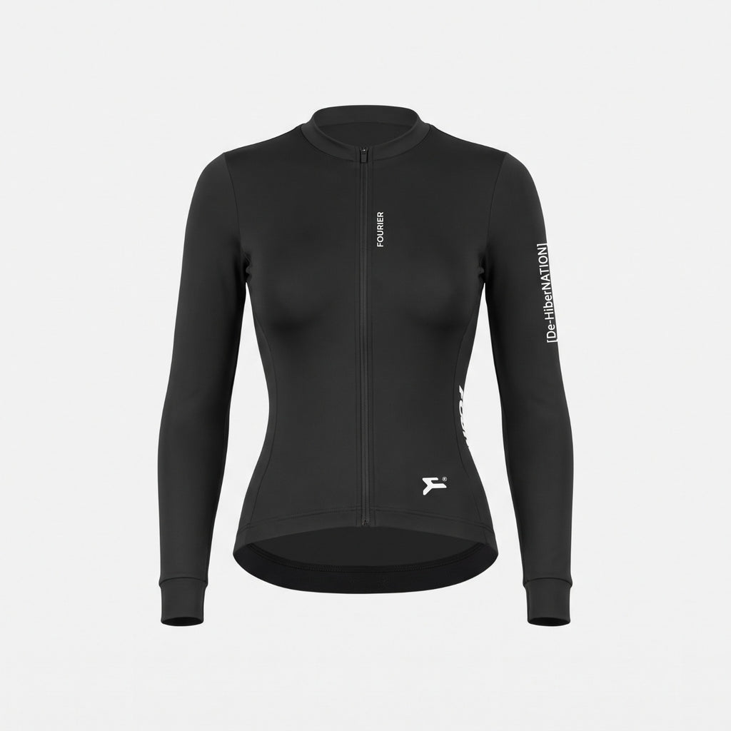 Chaqueta Thermal Jacket Negra de Ciclismo Mujer – FOURIER