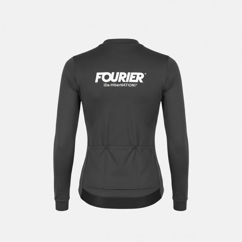 Chaqueta Thermal Jacket Negra de Ciclismo Mujer – vista 4 – FOURIER