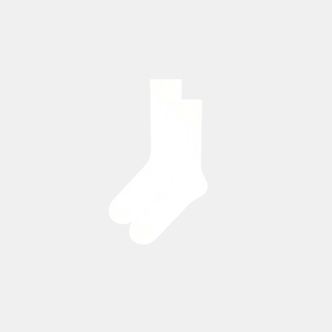 BASIC WHITE SOCKS