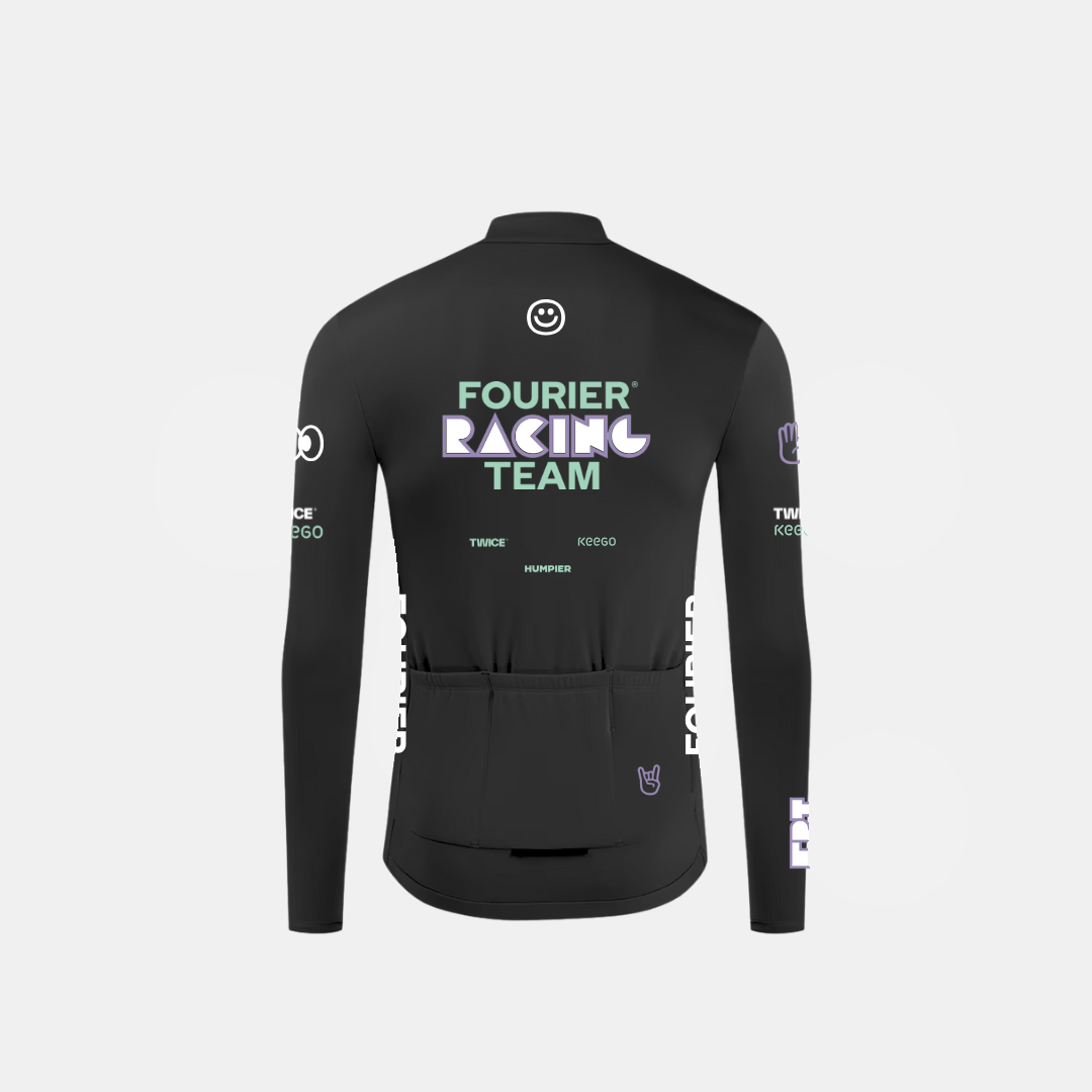 FLEECE FRT NEGRO