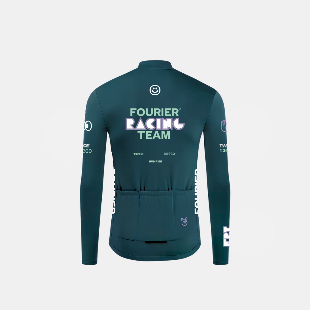 FLEECE FRT AQUA